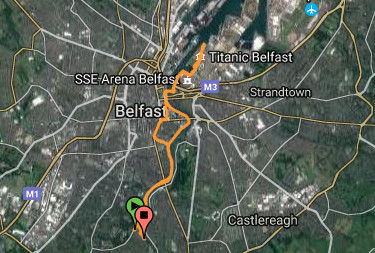 Stranmillis to Titanic